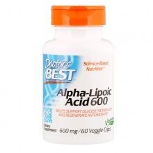  Doctor's Best  Alpha Lipoic Acid 600  60 