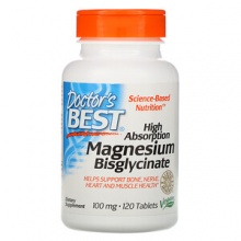  Doctors Best Magnesium Bisglycinate 120 