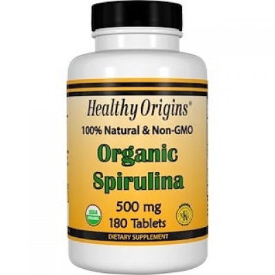  Healthy Origins Spirulina 180 