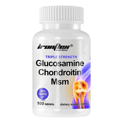  IronFlex Glucosamine Chondroitine MSM Triple  100 